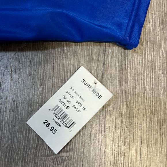 Oneill Mens Shirt small Blue 50+ Ultraviolet Protection Short Sleeve NWT - Picture 2 of 3